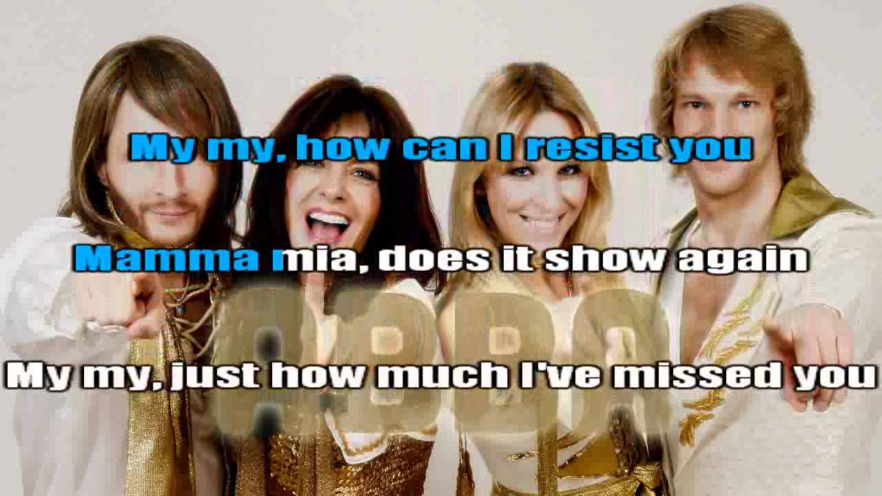 KARAOKE Mamma Mia ABBA