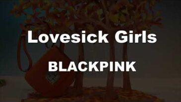 lovesick girls blackpink