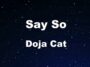 say so doja cat