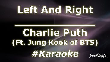 left and right charlie puth ft j