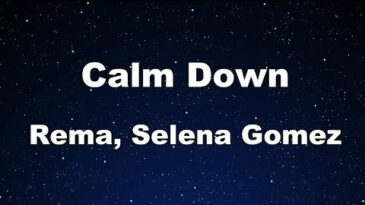 calm down remix rema selena gome