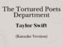 The Tortured Poets Department – Taylor Swift