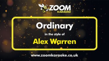 Ordinary – Alex Warren